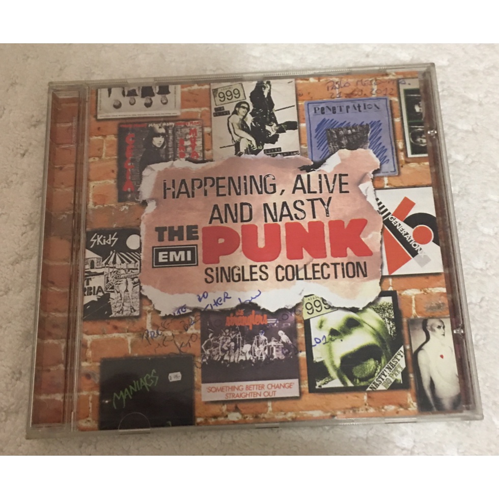 Cd The Punk Singles Collection -Genaration X, Wire, Buzzcocks ...