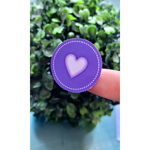 Adesivo Lacre coração 3x3cm para embalagens | Shopee Brasil