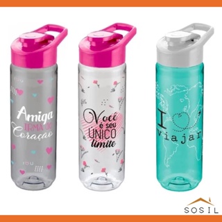Garrafas Plásticas 700 ML - Decoradas Artebel - Squeeze