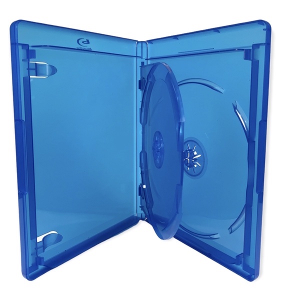 05 Unidades Estojo / Box Blu-Ray Duplo Azul c/Logo