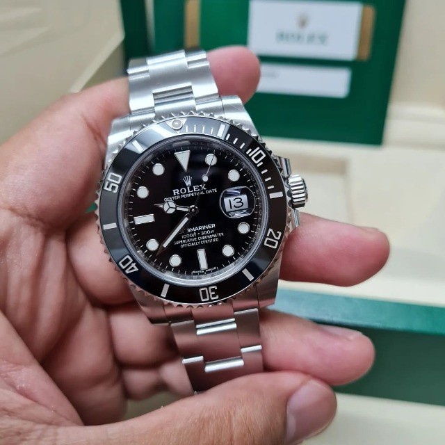 Relógio Rolex submariner linha gold | Shopee Brasil