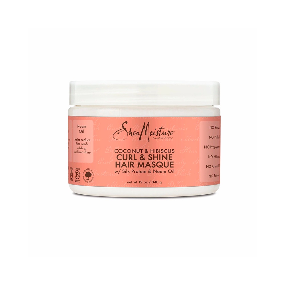 SheaMoisture Máscara Hidratante para cabelos cacheados 340g