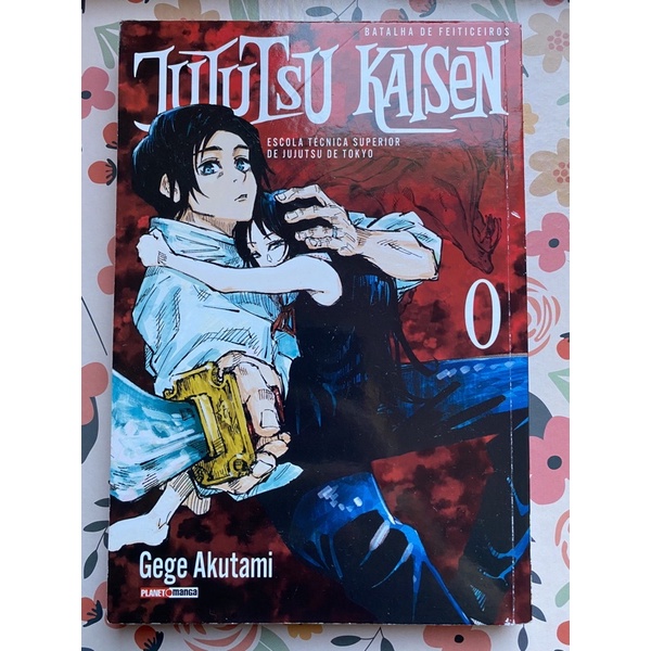 Mangá Jujutsu Kaisen Volume 0 ao 12 | Shopee Brasil