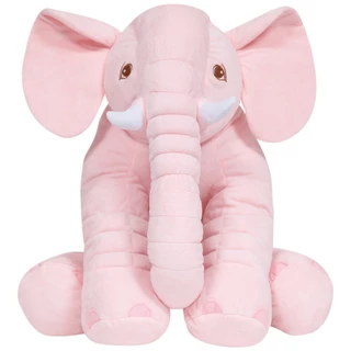 Almofada Elefante Gigante Rosa 7562 - Buba