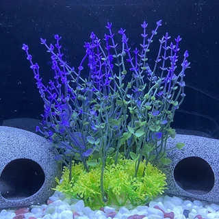 PLANTA DE AQUARIO ARTIFICIAIS DE PLASTICO 20CM M862
