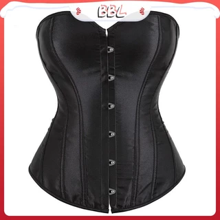 Corpete Modelador Espartilhos Corpete Para Mulheres Espartilho Overbust Top Roupa Íntima Feminina Sexy Fantasia Vitoriana Plus Size Corsetto Korsett Bustier Tops Lingerie Gótica