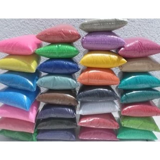 Areia para fundo de aquário várias cores.