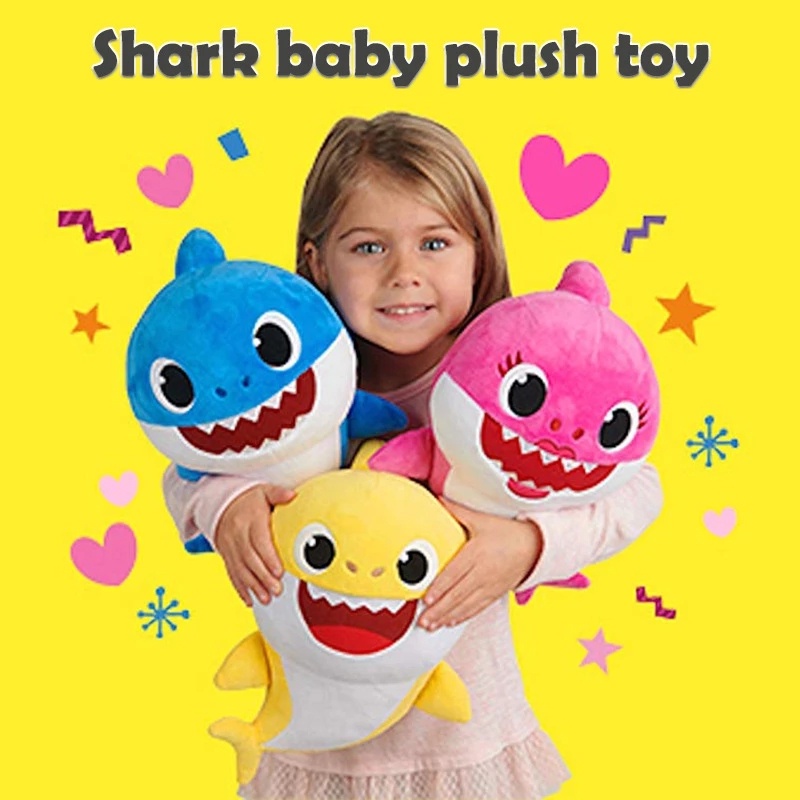 Shark family hot sale toys