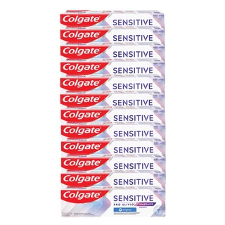 Kit 12 Creme Dental Colgate Sensitive Pro-Alívio Imediato Original 90g em Oferta na Shopee