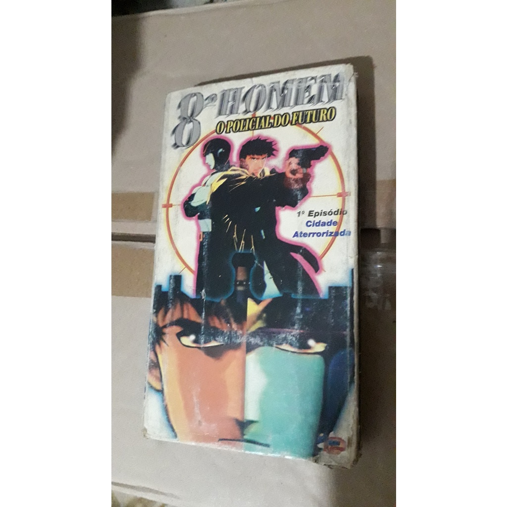 VHS Anime - 8º homem o policial do futuro