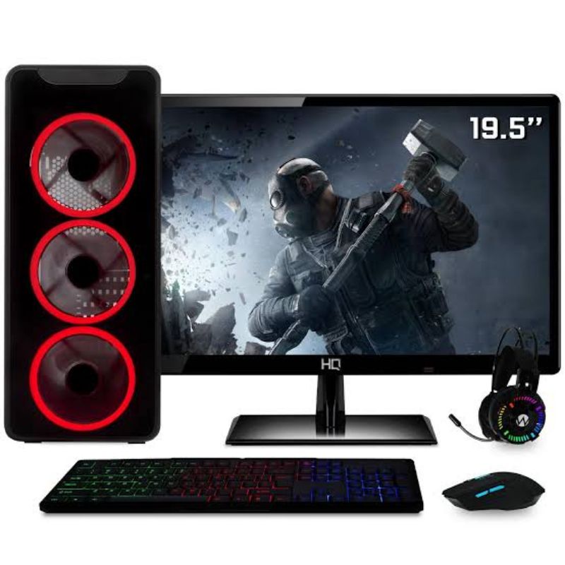 Pc Gamer Amd A6 7480, Monitor 19, Com Jogos Gratis. em Promoção na  Americanas