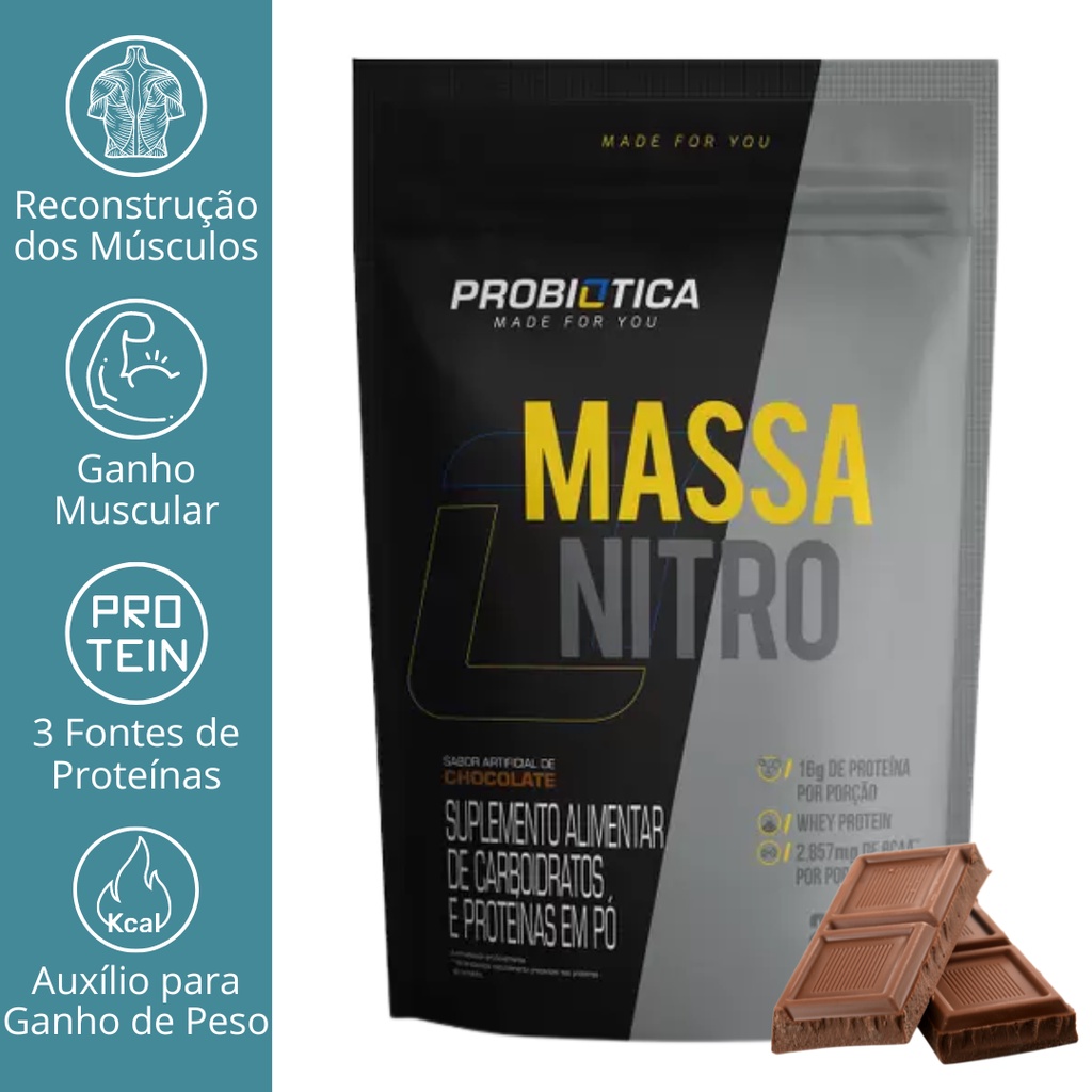 MASSA NITRO 2,5KG – PROBIÓTICA