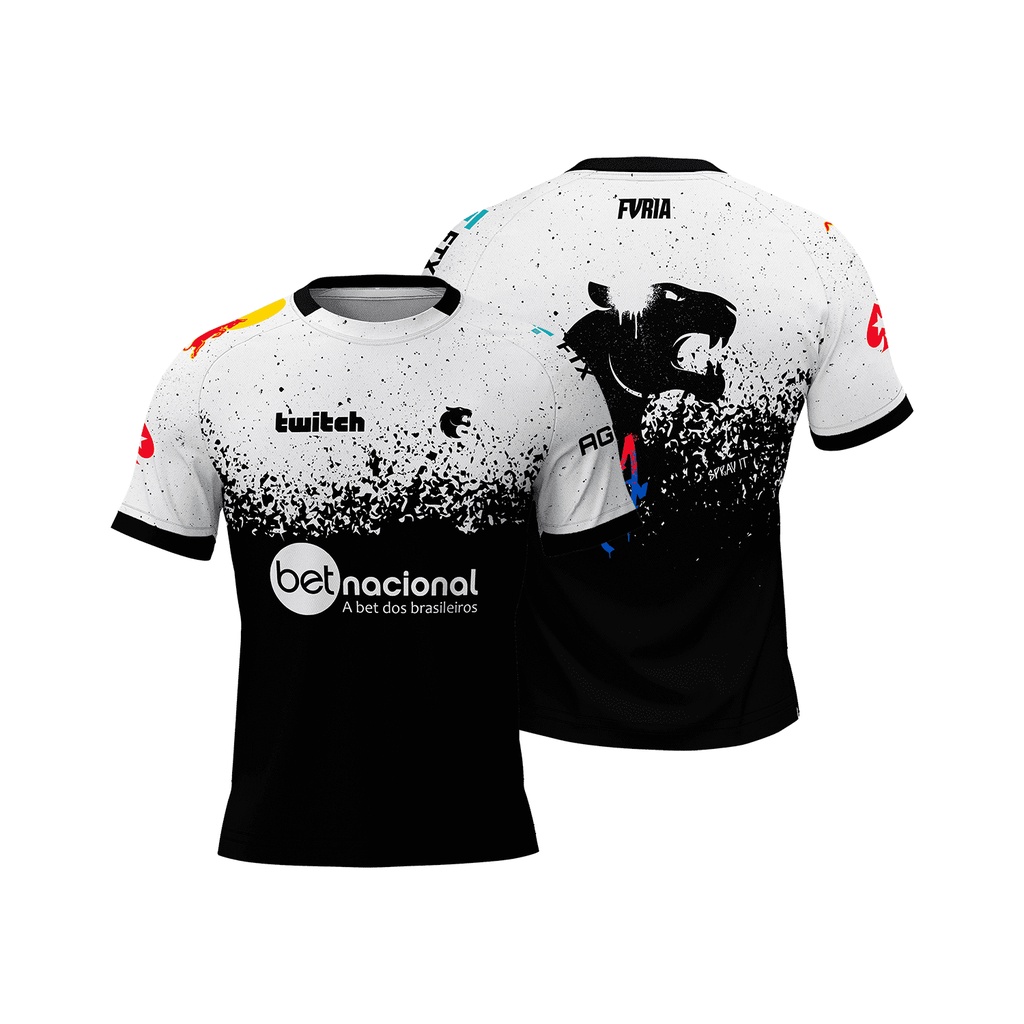 Camiseta Camisa Furia CS Go Gamer REF 564