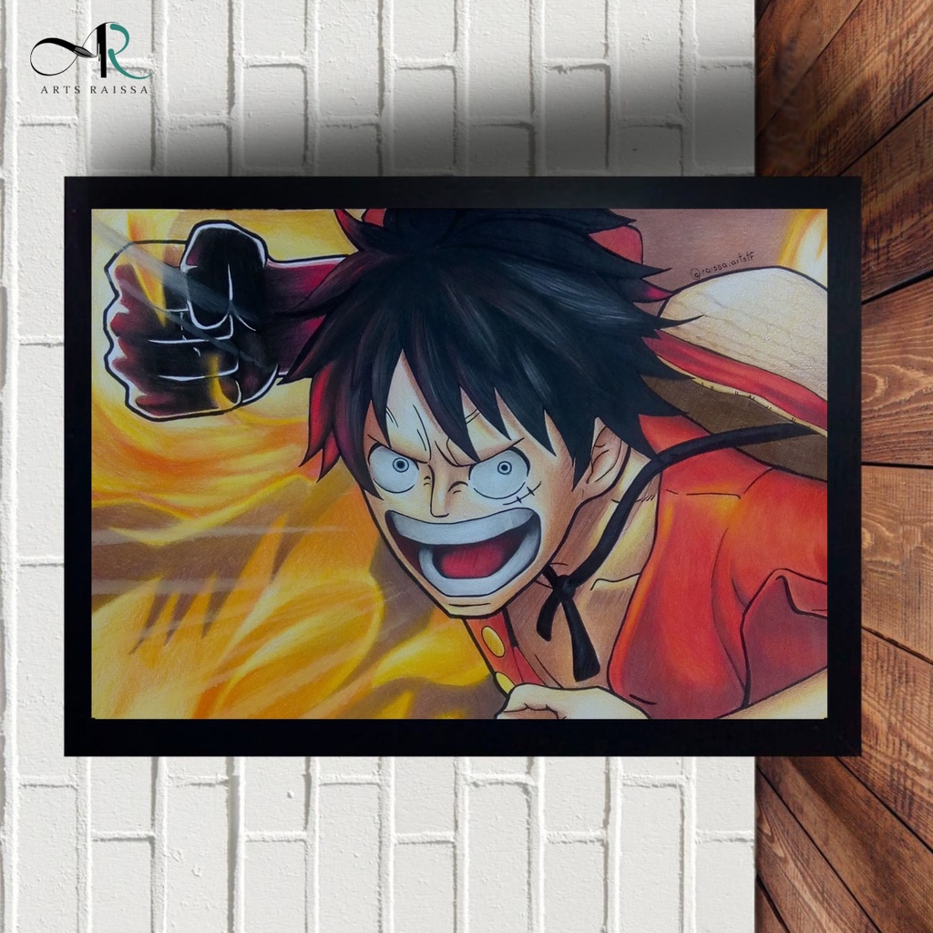 Desenho do luffy  Compre Produtos Personalizados no Elo7