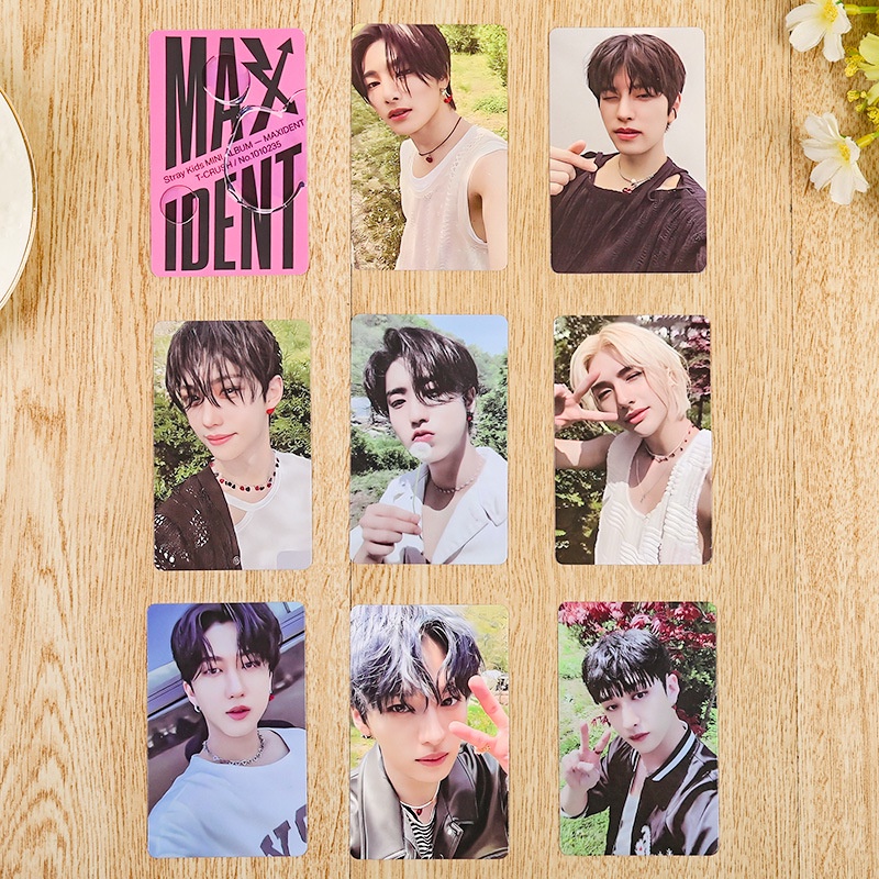Kpop Stray Kids Novo Álbum MAXIDENT Photo Card Para STAY Gift