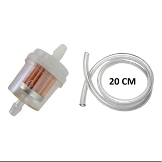 Filtro De Combustível Gasolina Universal Com Mangueira Para Motos Carburadas