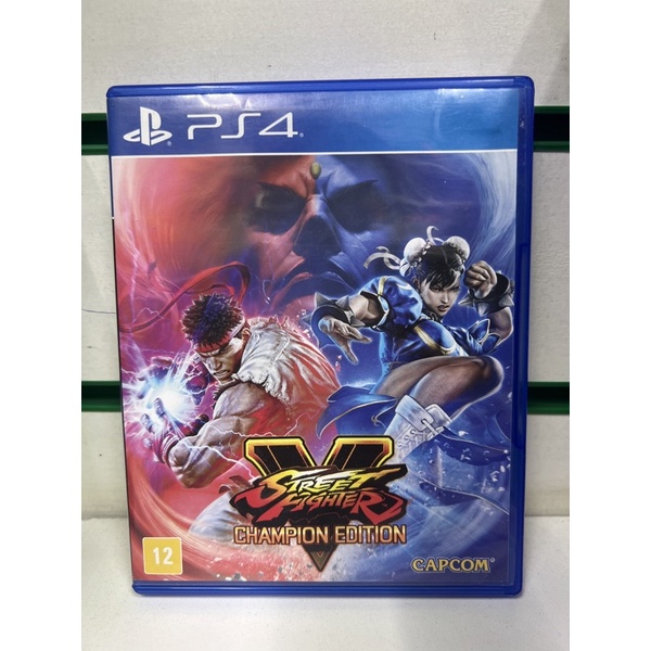 Jogo Street Fighter 5 champaion edition semi novo