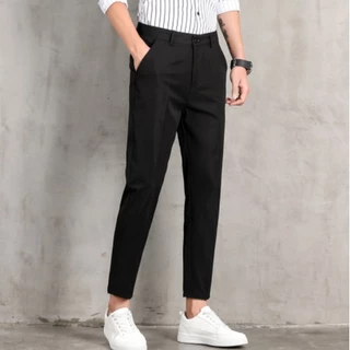 Nova Calça Masculina Formal Regular Casual Reta Escritório