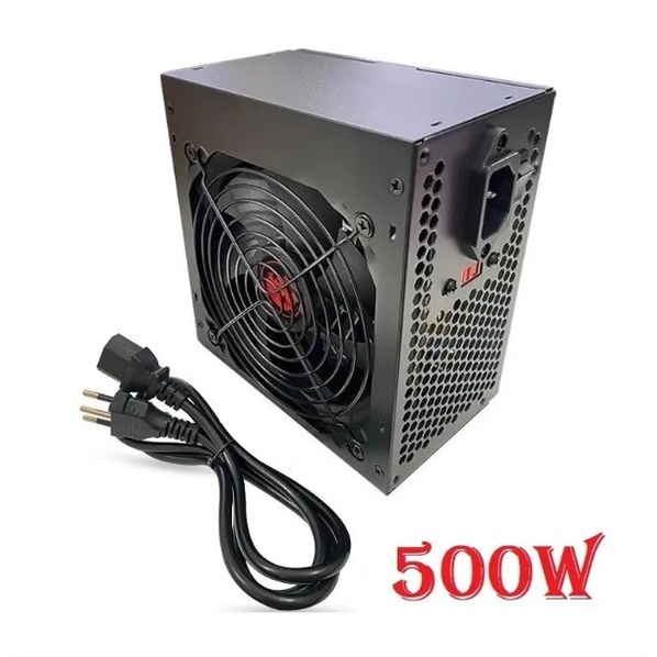 Alimentatore PC Tesla 500W ATX, Modello 500TE-BR, Usato Funzionante, Per Desktop