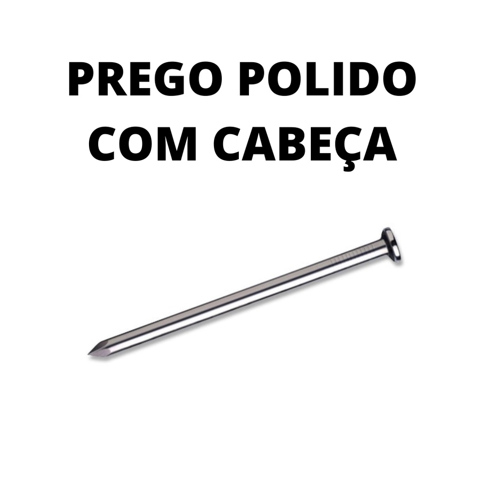 Prego Polido Com Cabeça 22x42 - 1KG