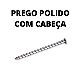 Prego Polido Com Cabeça 22x42 - 1KG
