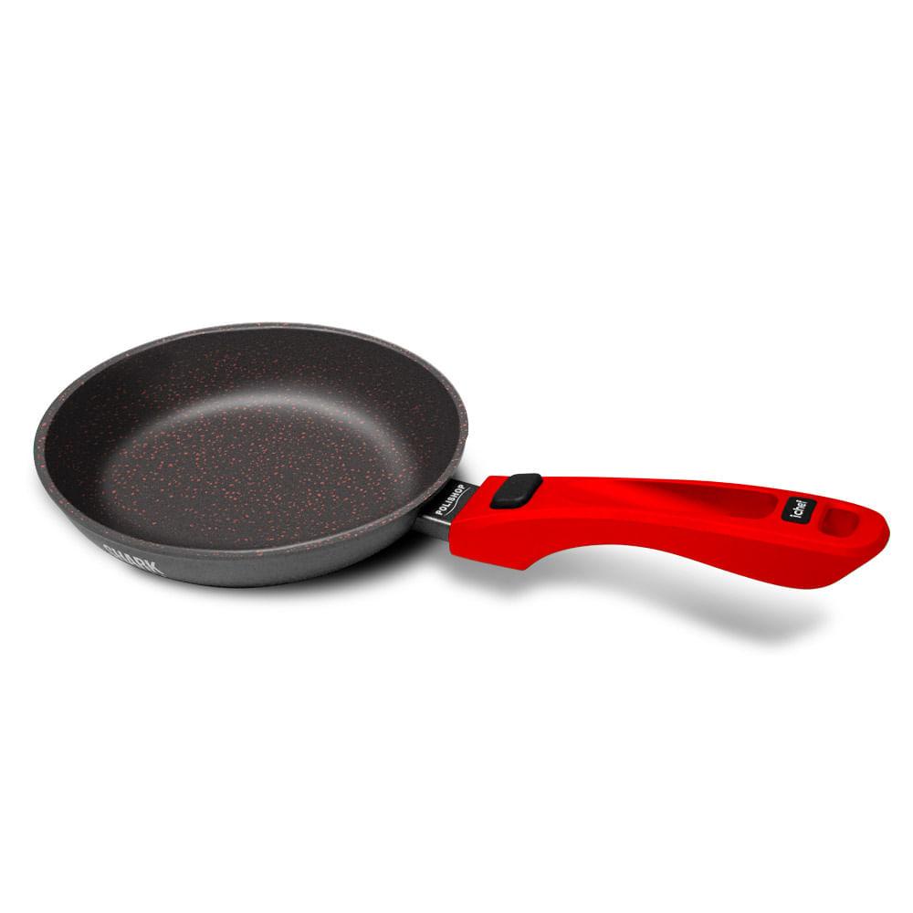 Panela Sauté Petit 20cm Ichef Ultra Polishop Shark Series – Vermelha