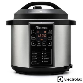 Panela de Pressão Elétrica Electrolux Inox - PCC20 em Oferta na Shopee
