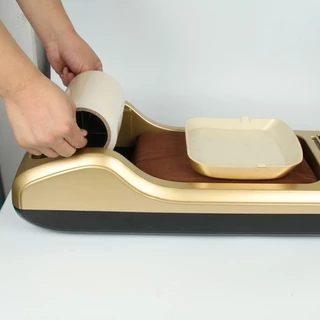 Película Descartável Para Cobertura De Calçados Automática Máquina De Filme Transparente
