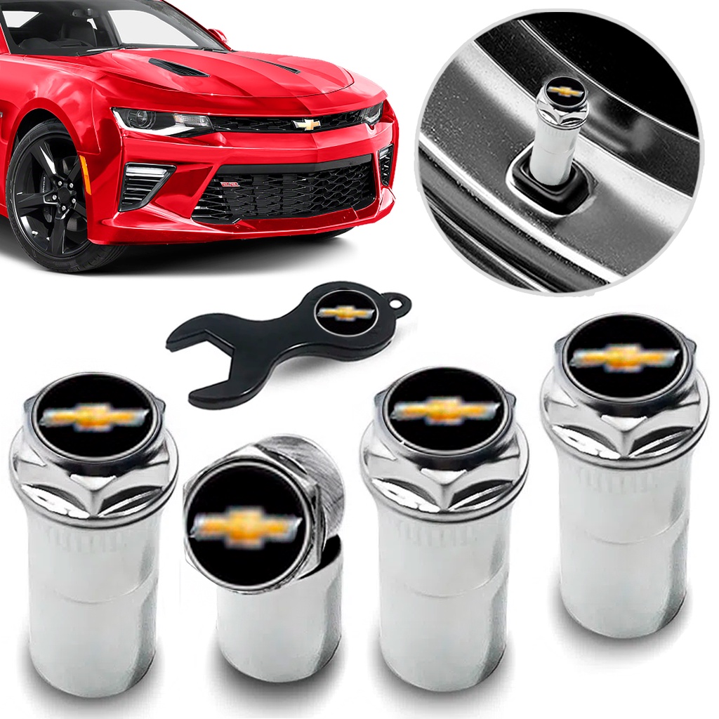 Tampa Bico Válvula Antifurto Pneu Gm Cruze Agile Corsa Celta