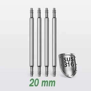 Pinos 7mm 8mm 9mm 10mm 11mm 12mm 14mm 16mm 18mm 20mm 22mm 24mm 26mm 28mm 30mm Pinos Com Molas Em Aço Pinos Para Pulseiras De Relógios De Pulso Pinos Para Relógio