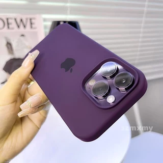 Capa Oficial De Silicone Líquido Líquida IPhone 15 14 Pro Max 15Plus Traseira Macia À Prova De Queda 14Plus