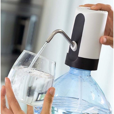 Bomba Elétrica Universal com Carregamento USB para Galão Garrafão de Água