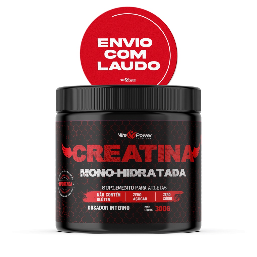 Creatina Monohidratada 300g Shopee Brasil