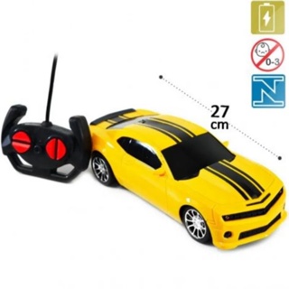 Carrinho Controle Remoto Camaro Possante com Luz 7 Funções