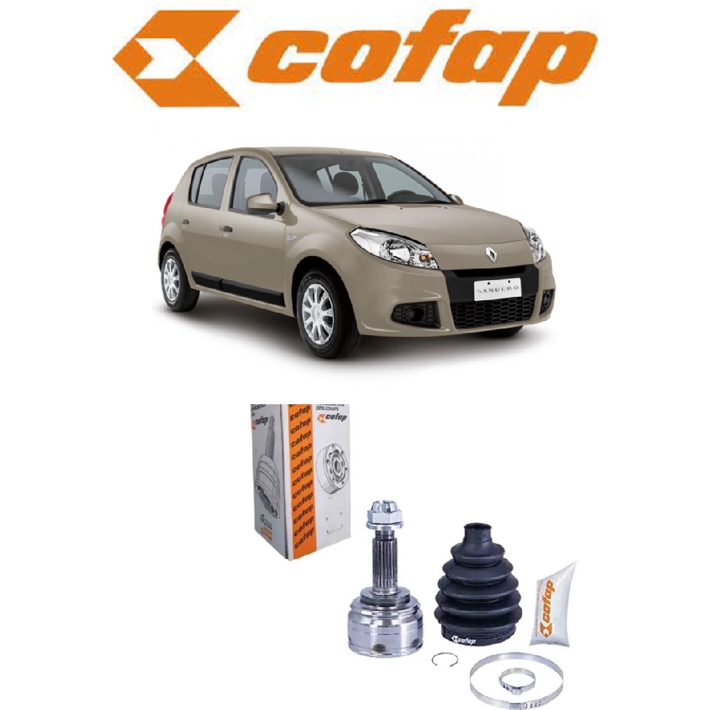Homocinética Renault Sandero 1.6 Original Cofap 21x23 L/R Fixa