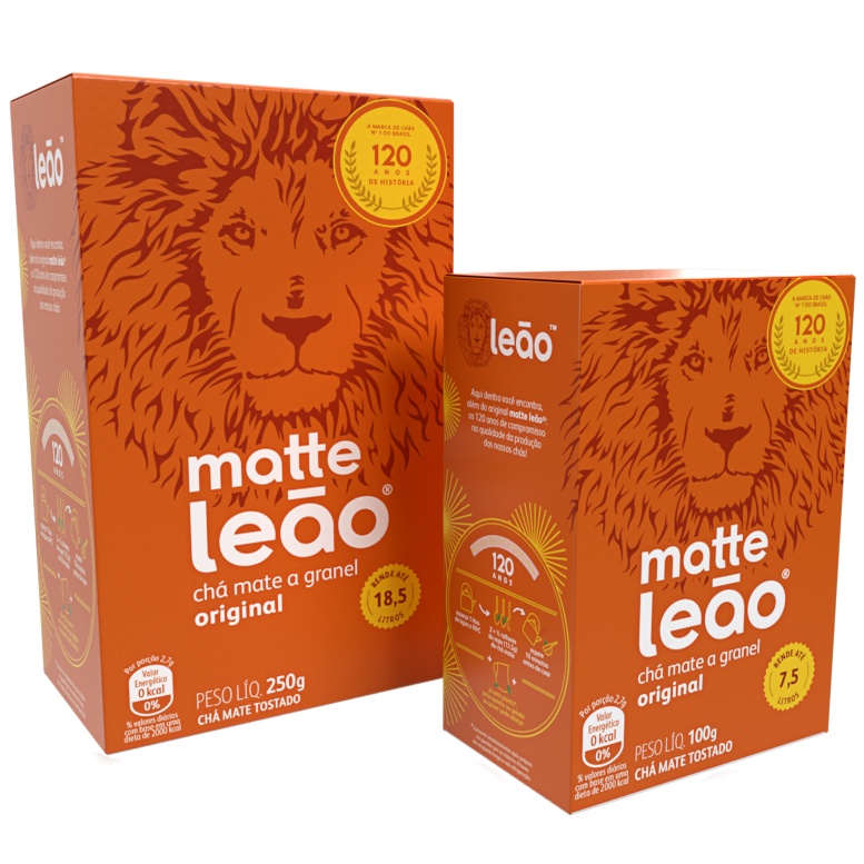 Chá Mate A Granel Natural Matte Leão Caixa 100G