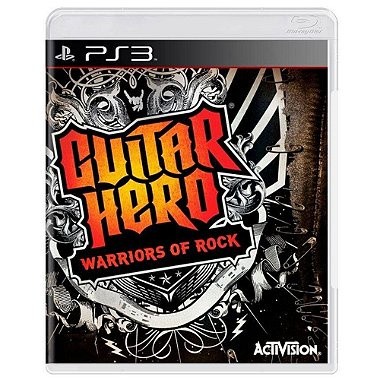 Guitar Hero Warriors Of Rock Ps3 Usado Midia Fisica