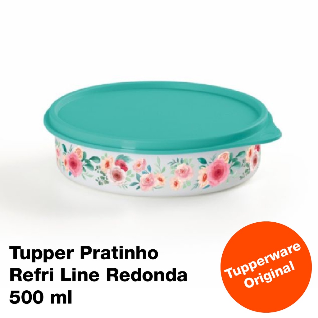 Tupperware Refri Line Aquarela Floral Original | Shopee Brasil