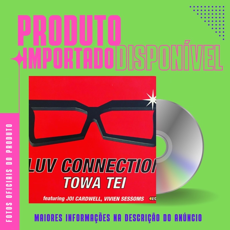 CD SINGLE IMPORTADO TOWA TEI - LUV CONNECTION - Featuring Joi