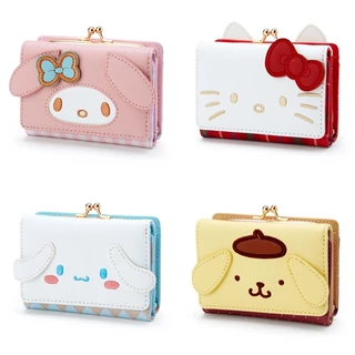 Japanese Kawaii Design Wallet Kuromi Cinnamoroll My Melody Female Kitten