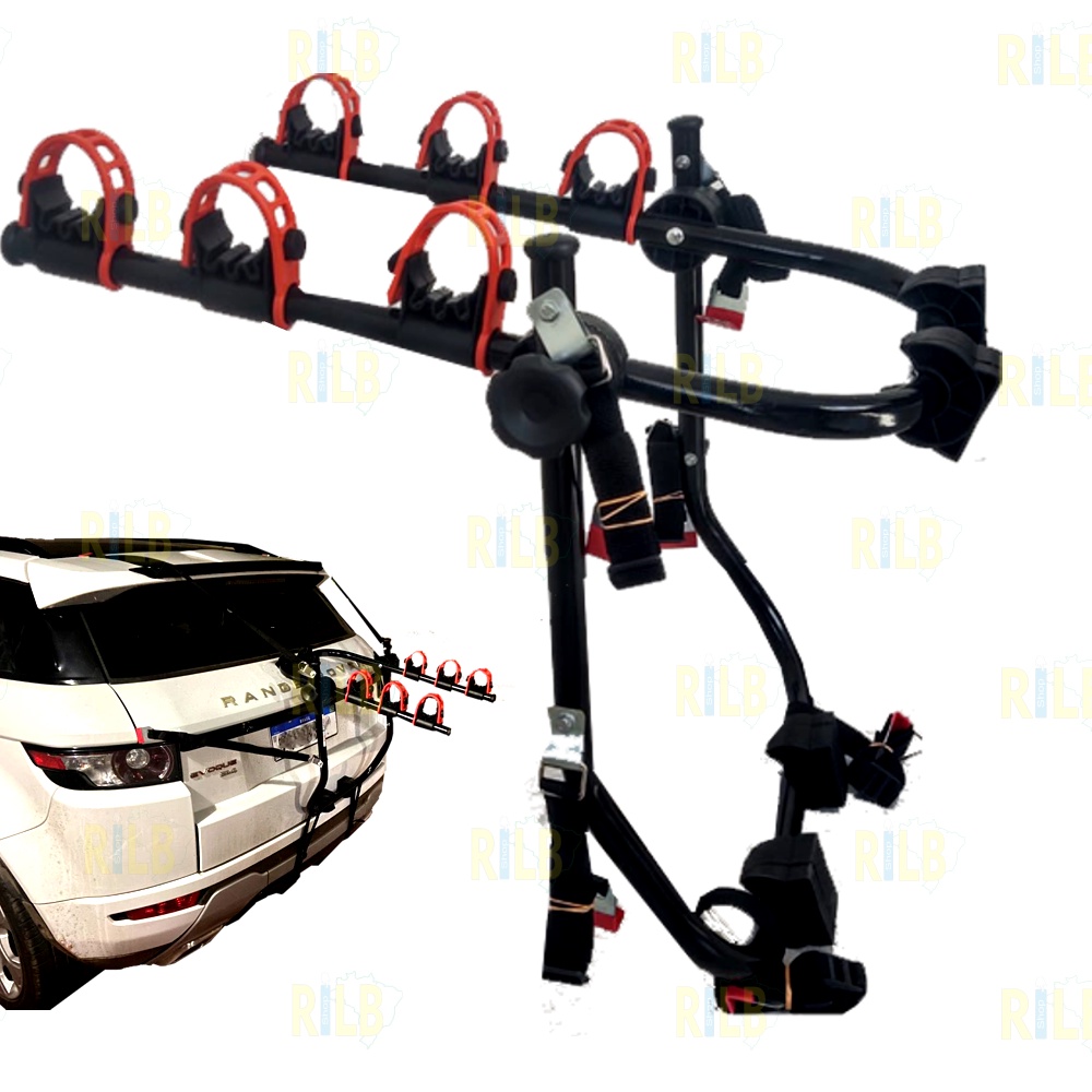 transbike triplo suporte carro carregar 3 bicicletas | Shopee Brasil