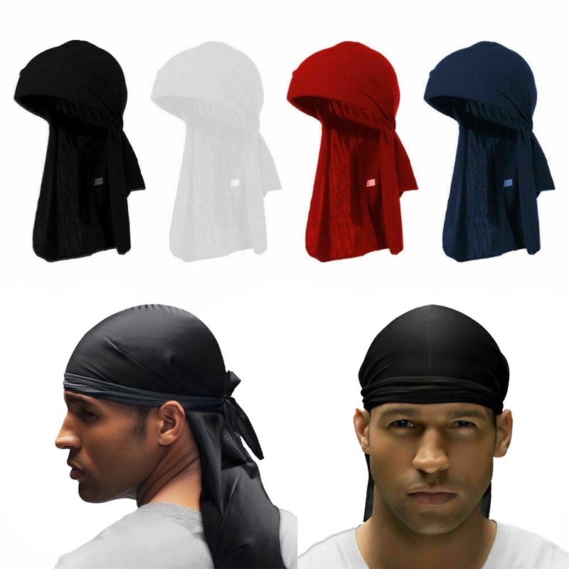 Touca Durag Original 360 Waves Hip Hop Touca Waves Bandana Touca Durag Waves  Várias Cores Protege Cabelo - Odin - A loja do Barbeiro