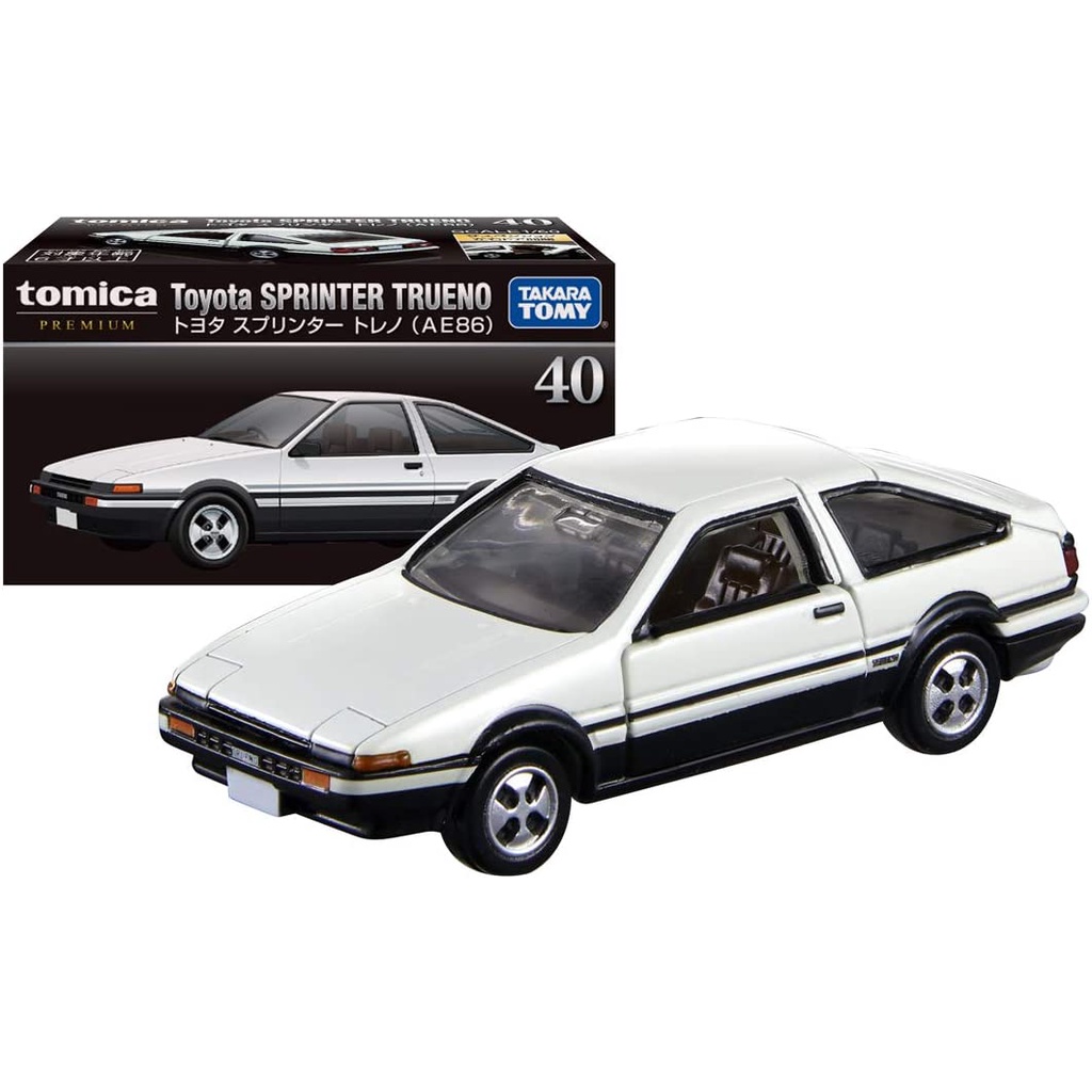 Tomica Premium No . 40 Toyota Sprinter Trueno (Ae86) Escala