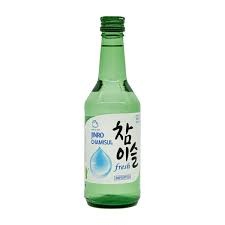 Sojujan 소주잔 Copo de Soju(Transparente letras preto) - Made In Korea Minas