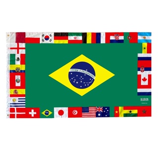 Bandeiras do Futebol Europeu, banners bandeiras cordão 24 países