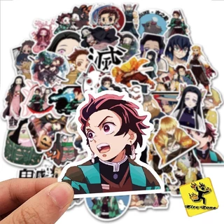 60 pcs DEMON SLAYER Stickers/figurinhas Adesivo Kimetsu no Yaiba