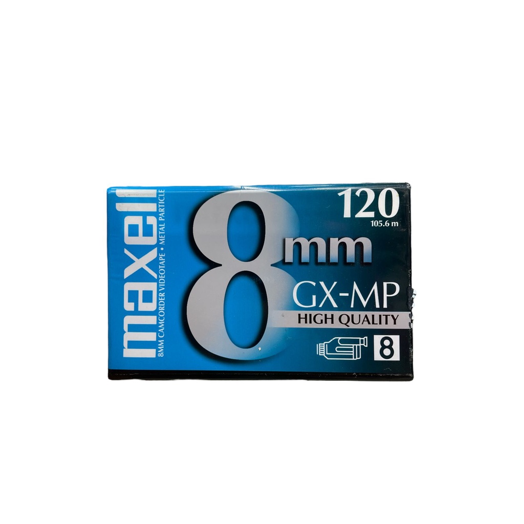 Fita Filmadora 8mm 120m Maxell GXMP Shopee Brasil
