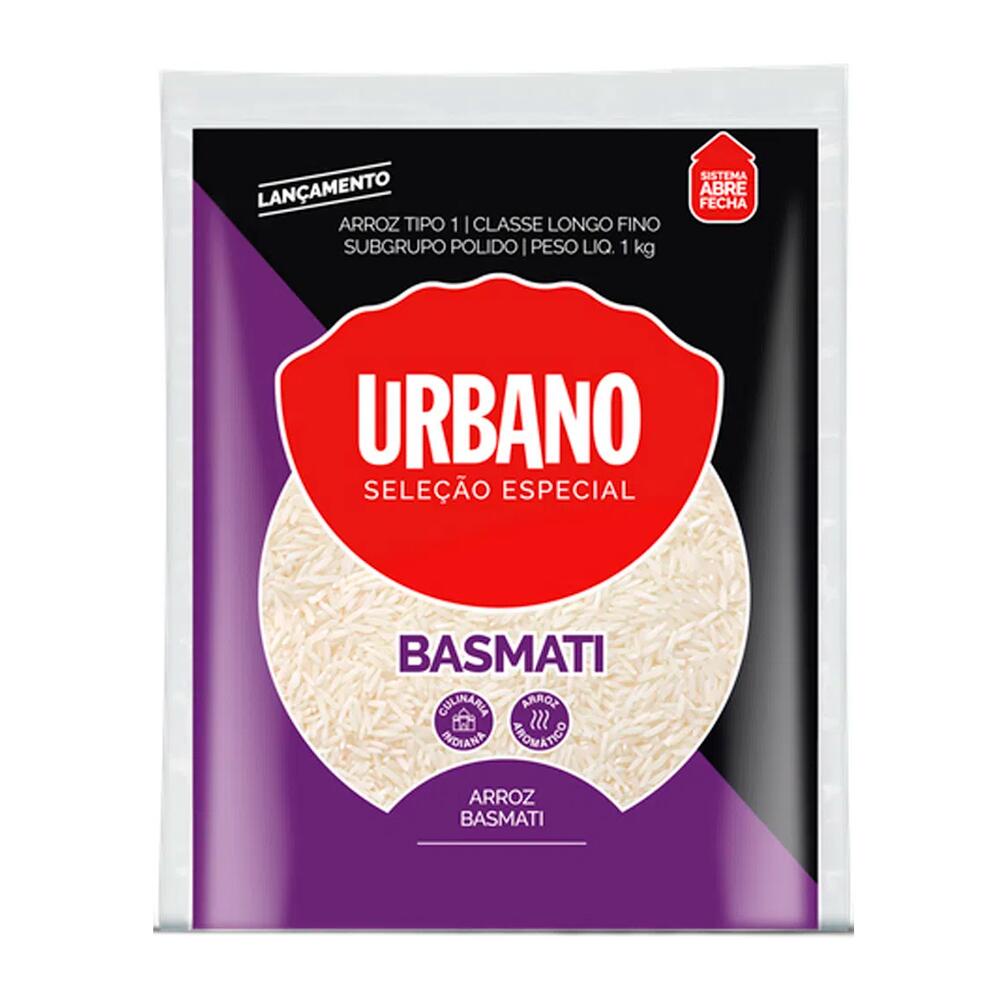 Arroz Basmati Urbano 1Kg Shopee Brasil