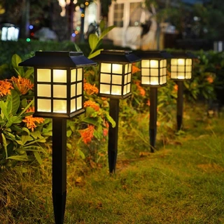 LED Luz Solar À Prova Dwaterproof Água Ao Ar Livre Gramado Lâmpadas Caminho Paisagem Passarela Quintal Pátio Decoração D