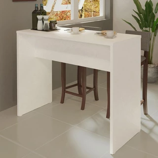 Bancada para Cozinha Madesa 115 cm - Branco em Oferta na Shopee